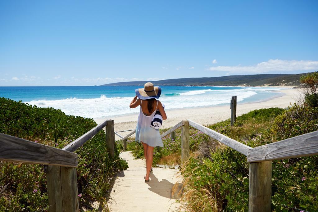 스미스 비치 리조트 얄링업 외부 사진 A beach in the Bay of Fires
